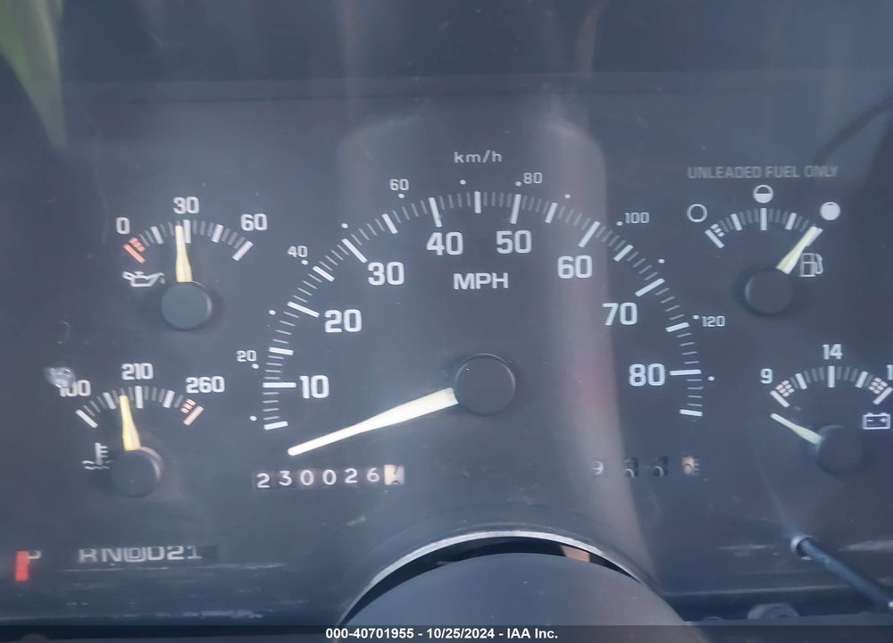 1992 CHEVROLET GMT-400 C1500 VIN: 2GCEC19K3N1100886