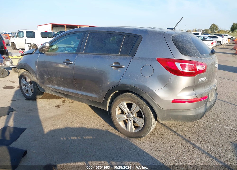 2013 KIA SPORTAGE LX VIN: KNDPB3A29D7382536