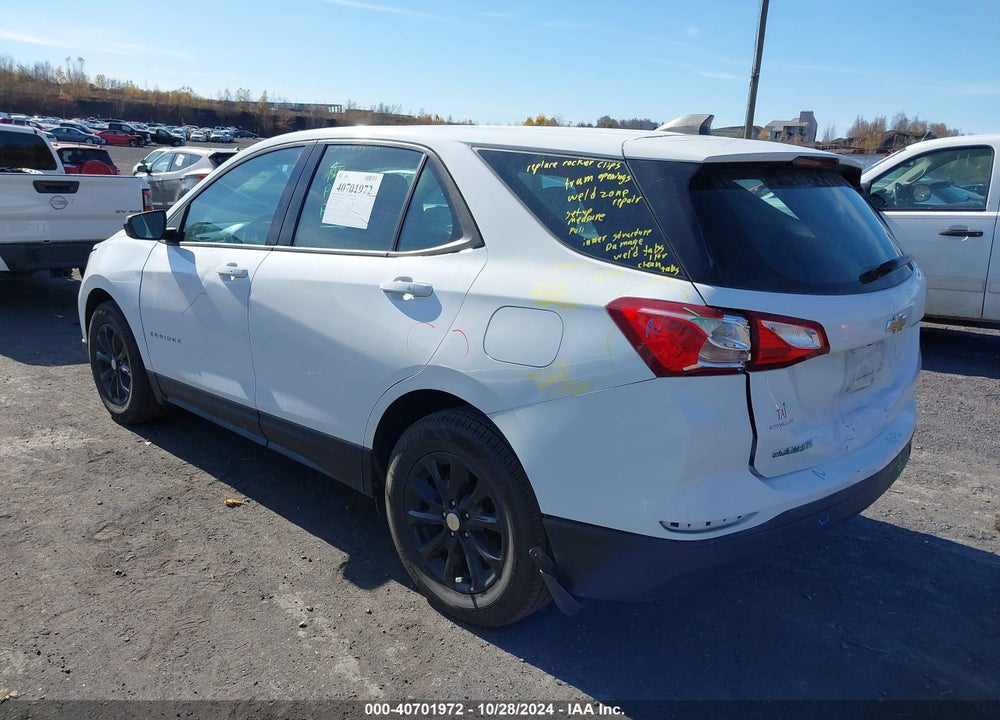 2019 CHEVROLET EQUINOX LS VIN: 2GNAXHEV8K6221527