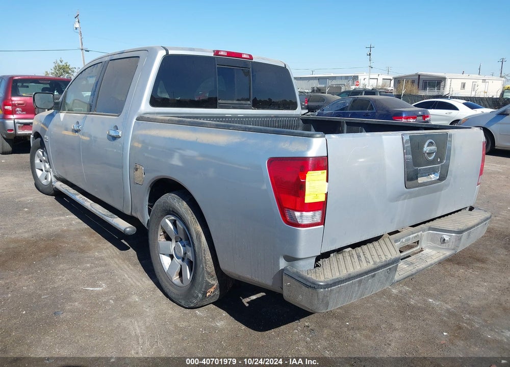 2004 NISSAN TITAN XE VIN: 1N6AA07A44N531739