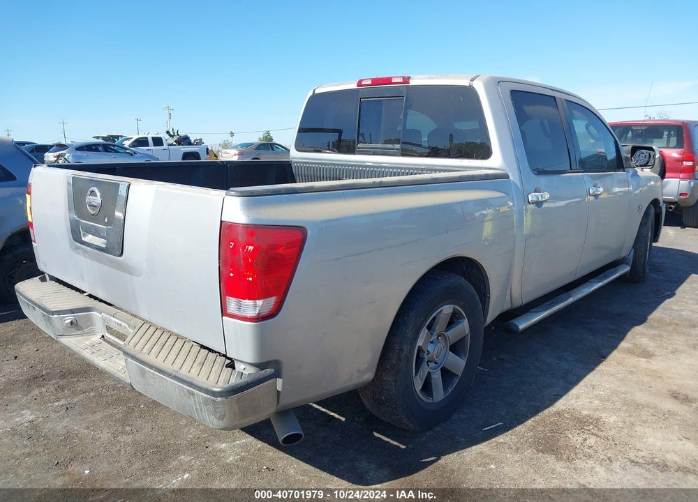 2004 NISSAN TITAN XE VIN: 1N6AA07A44N531739