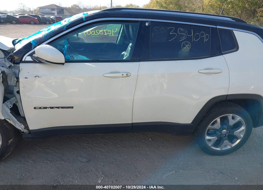 2018 JEEP COMPASS LIMITED 4X4 VIN: 3C4NJDCB3JT354090