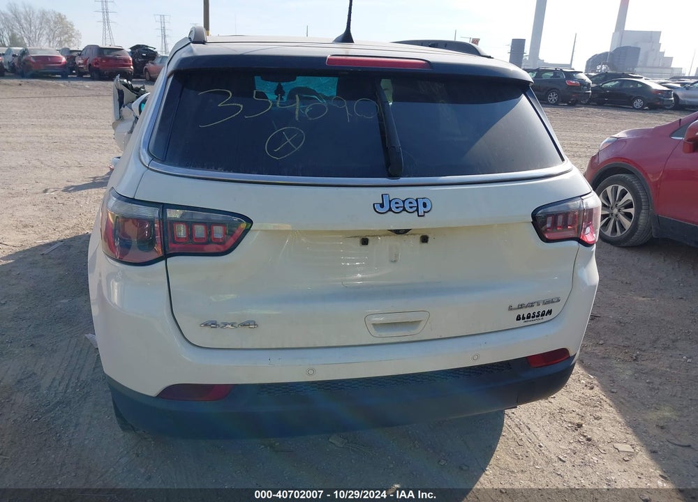 2018 JEEP COMPASS LIMITED 4X4 VIN: 3C4NJDCB3JT354090