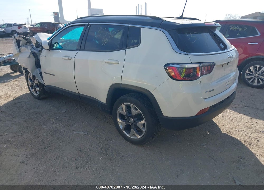 2018 JEEP COMPASS LIMITED 4X4 VIN: 3C4NJDCB3JT354090