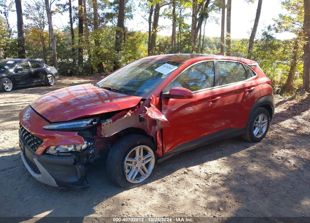 2022 HYUNDAI KONA SE VIN: KM8K2CABXNU848242