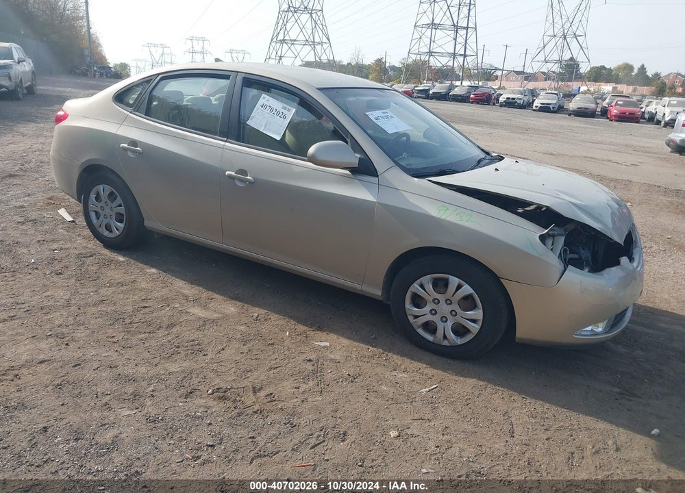 2010 HYUNDAI ELANTRA GLS VIN: KMHDU4AD1AU969259