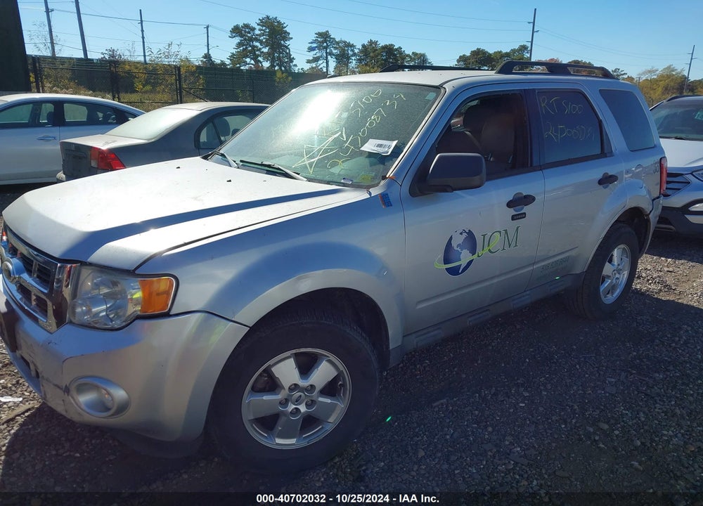 2011 FORD ESCAPE XLT VIN: 1FMCU9D71BKA54066