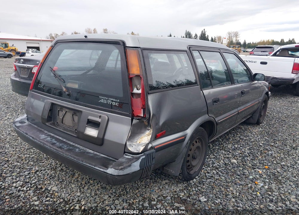 1991 TOYOTA COROLLA DLX VIN: JT2AE94V4M3005201