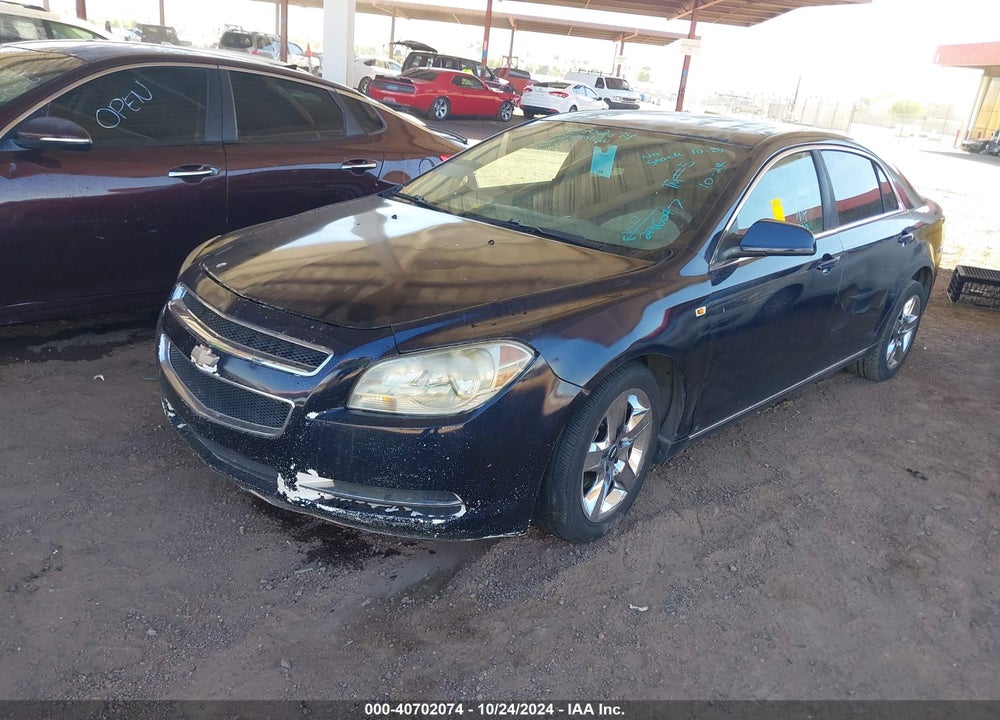 2008 CHEVROLET MALIBU LT VIN: 1G1ZH57B48F296047
