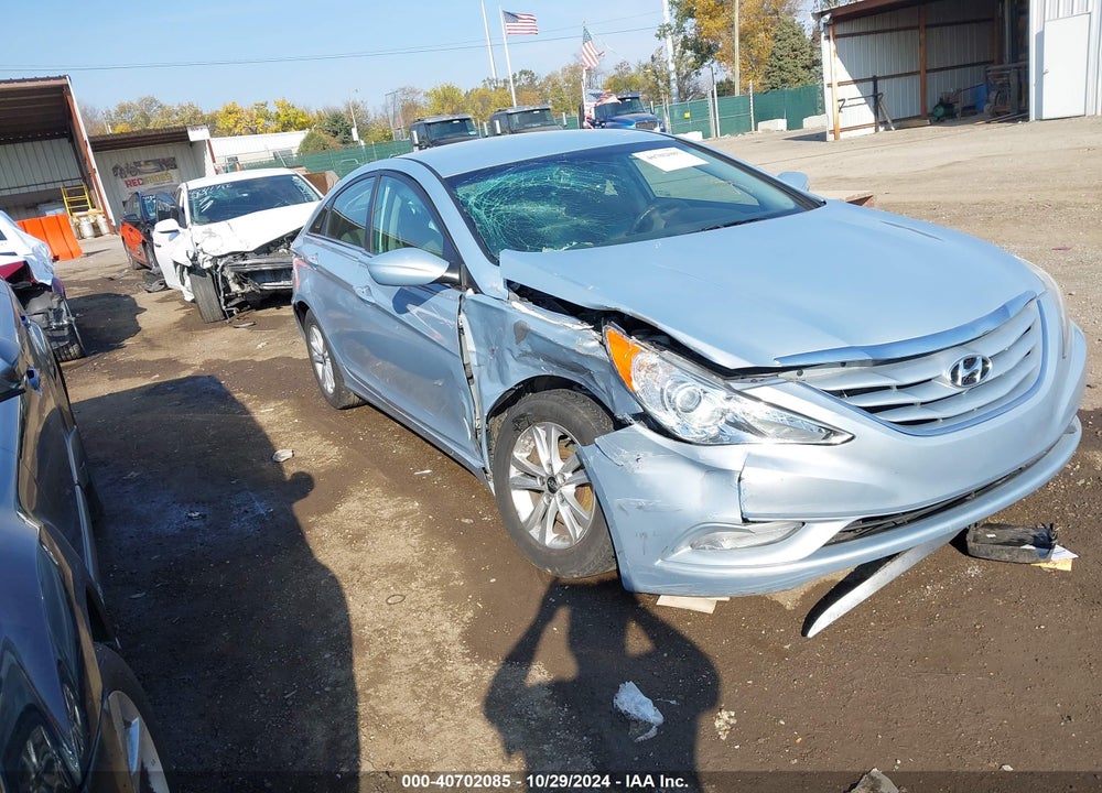 2013 HYUNDAI SONATA GLS VIN: 5NPEB4AC1DH756865
