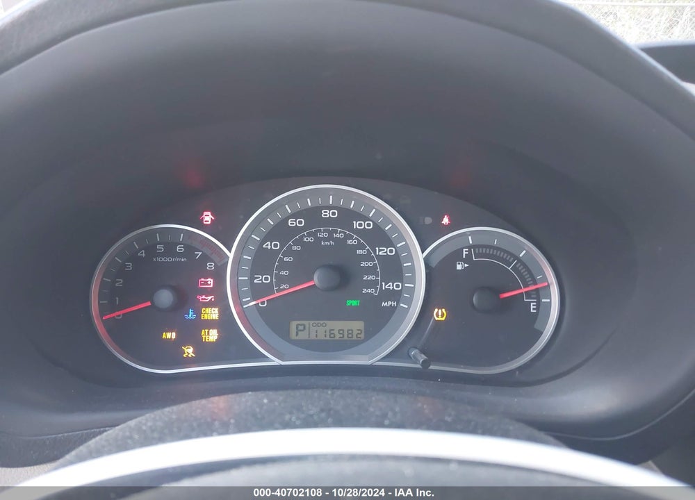 2009 SUBARU IMPREZA 2.5I VIN: JF1GE60689H506705