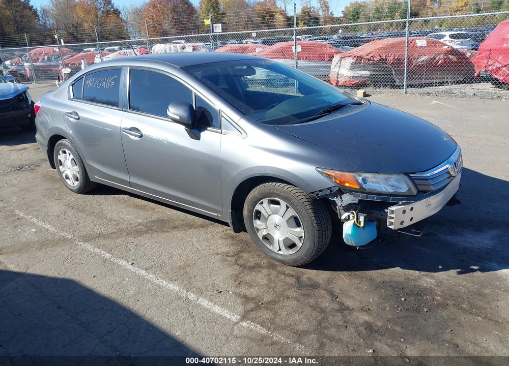 2012 HONDA CIVIC HYBRID VIN: JHMFB4F2XCS004746