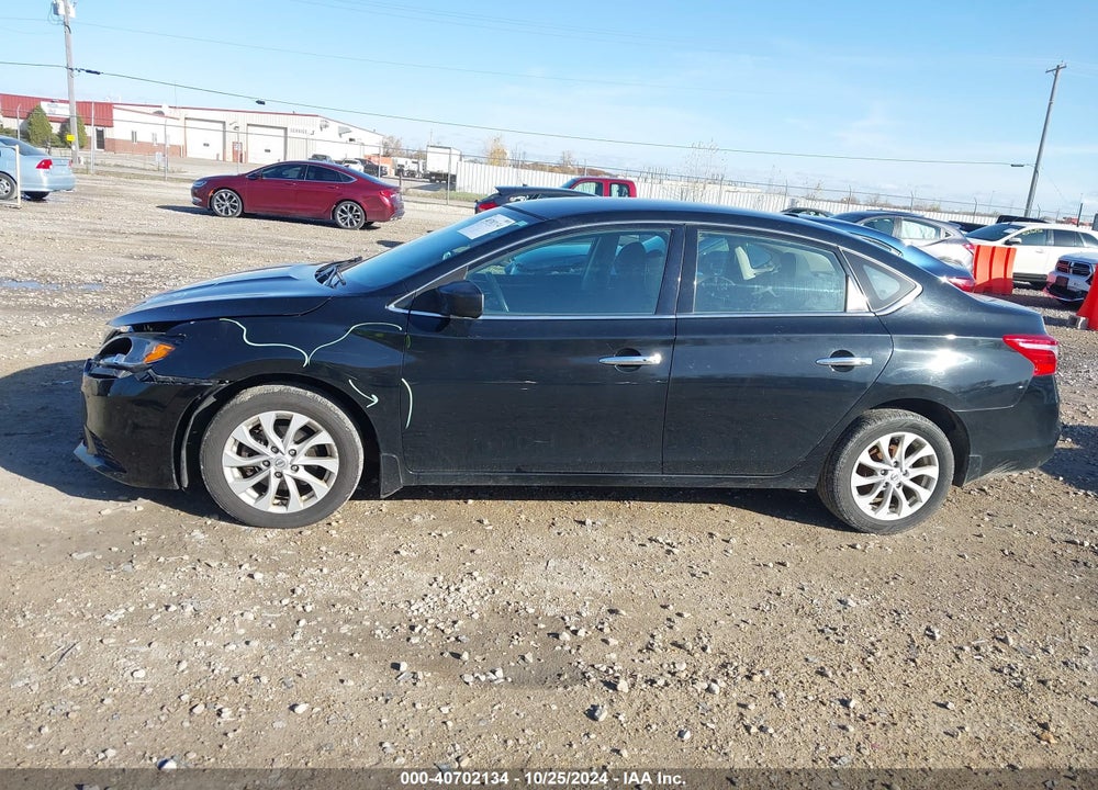 2018 NISSAN SENTRA SV VIN: 3N1AB7AP5JL629442