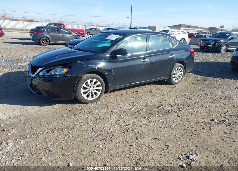 2018 NISSAN SENTRA SV VIN: 3N1AB7AP5JL629442
