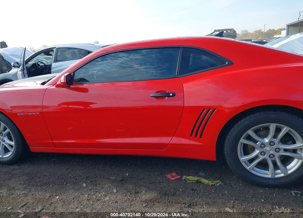 2014 CHEVROLET CAMARO 1LS VIN: 2G1FE1E37E9322127