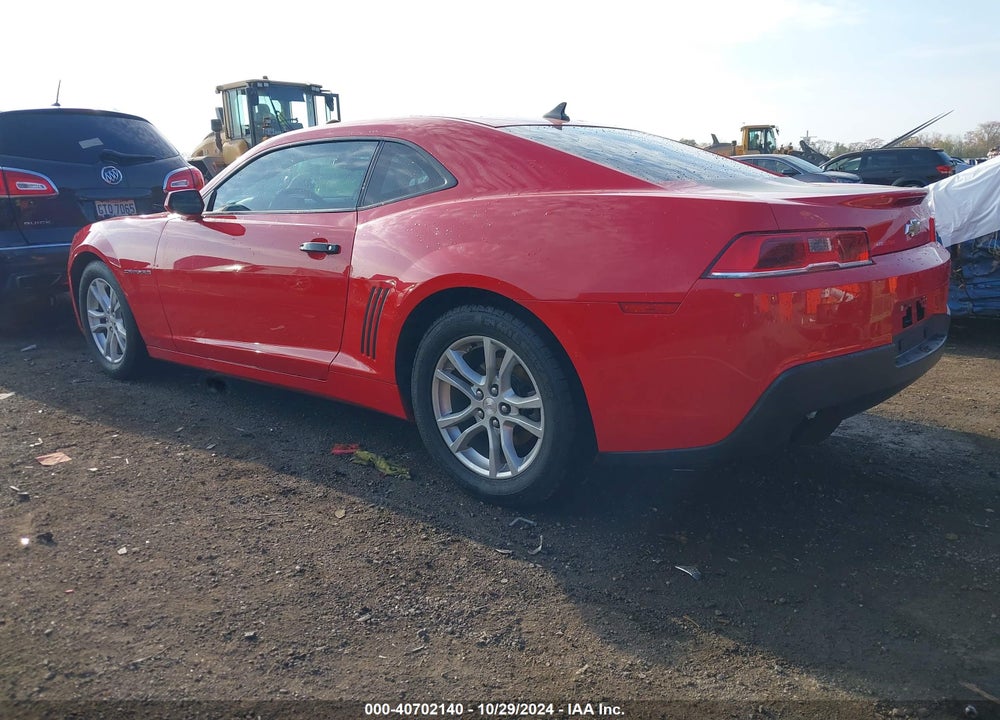 2014 CHEVROLET CAMARO 1LS VIN: 2G1FE1E37E9322127