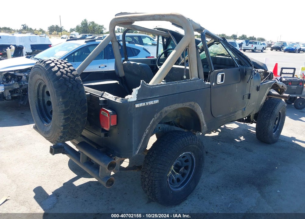 1990 JEEP WRANGLER / YJ LAREDO VIN: 2J4FY59T1LJ513287