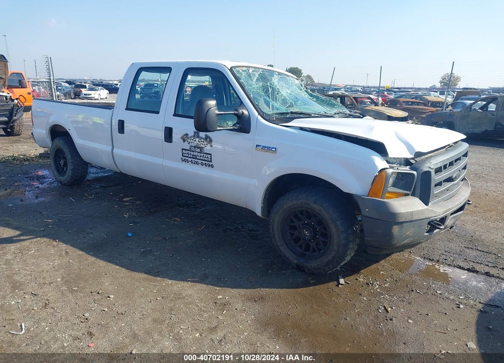 2005 FORD F-250 LARIAT/XL/XLT VIN: 1FTSW20555EC48219