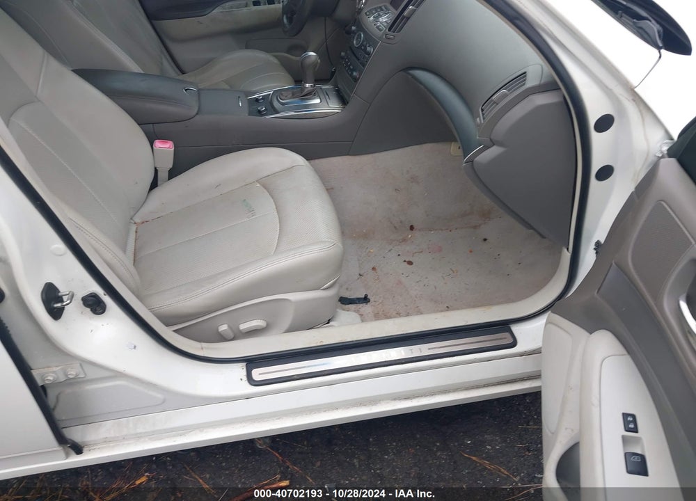 2012 INFINITI G25 JOURNEY VIN: JN1DV6APXCM701582
