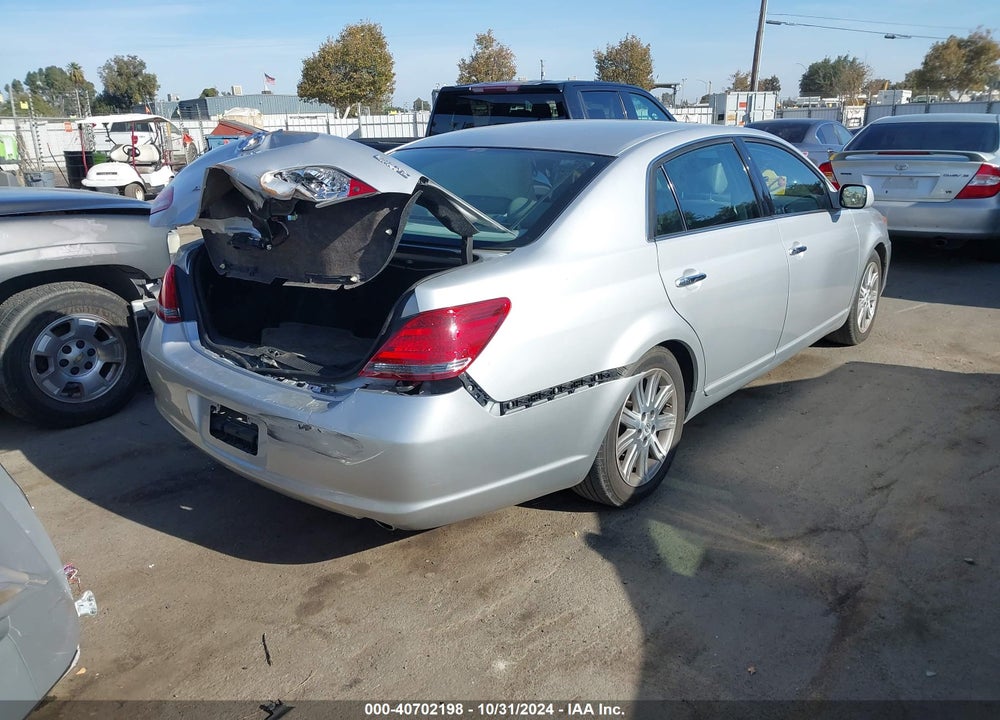 2008 TOYOTA AVALON LIMITED VIN: 4T1BK36B58U305037