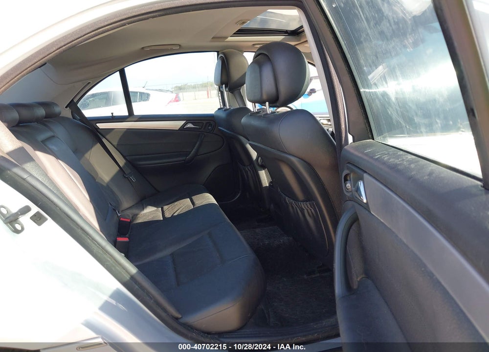 2006 MERCEDES-BENZ C 230 SPORT VIN: WDBRF52H76F765832