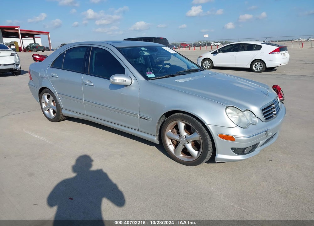 2006 MERCEDES-BENZ C 230 SPORT VIN: WDBRF52H76F765832