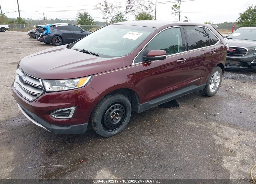 2017 FORD EDGE SEL VIN: 2FMPK3J87HBB55049