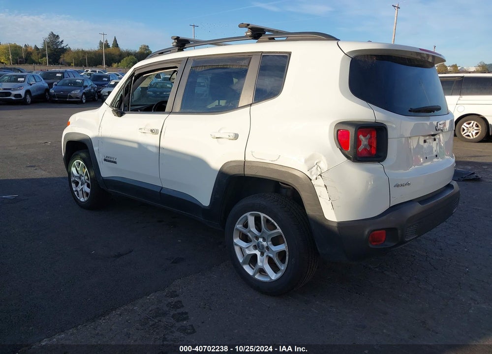 2015 JEEP RENEGADE LATITUDE VIN: ZACCJBBT7FPB26243
