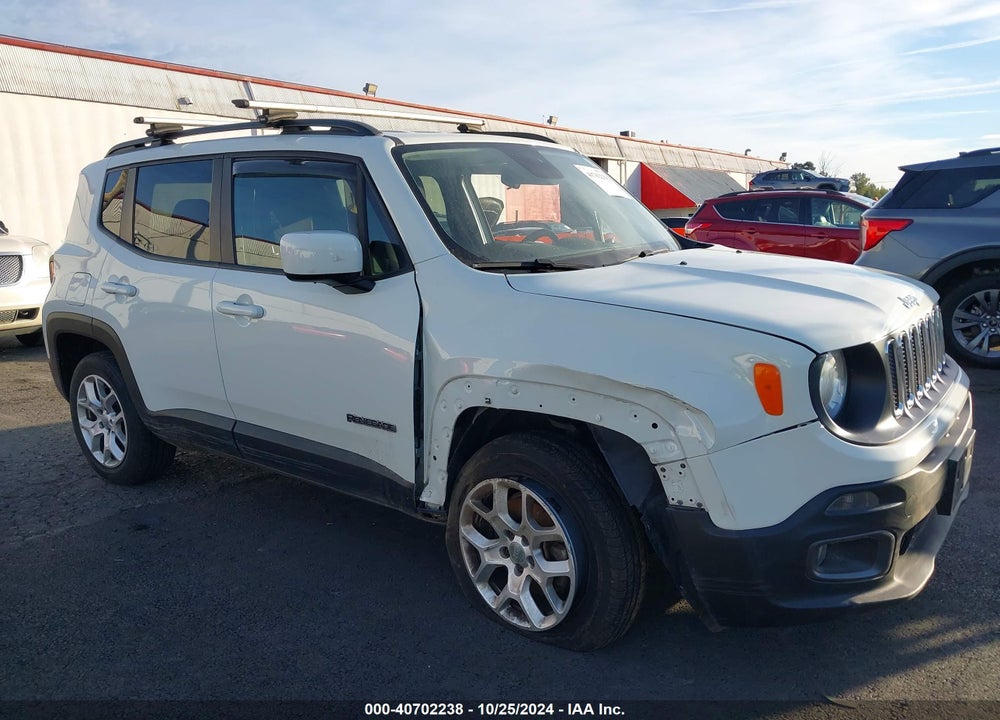 2015 JEEP RENEGADE LATITUDE VIN: ZACCJBBT7FPB26243
