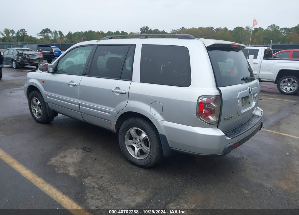 2007 HONDA PILOT EX-L VIN: 5FNYF28667B013157