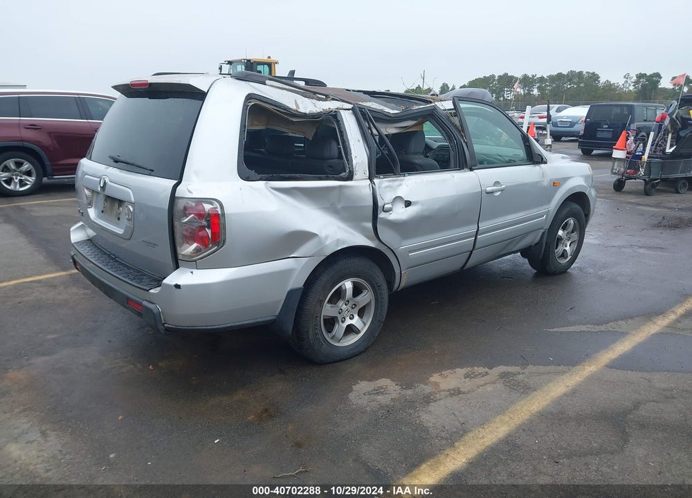 2007 HONDA PILOT EX-L VIN: 5FNYF28667B013157
