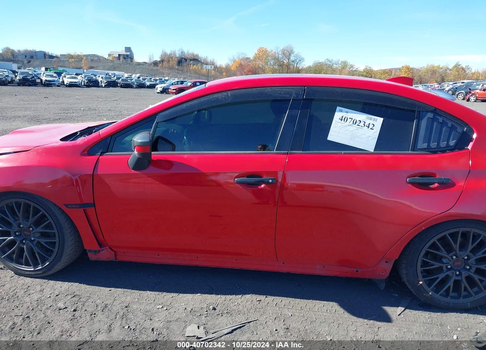 2016 SUBARU WRX PREMIUM VIN: JF1VA1E61G9800713