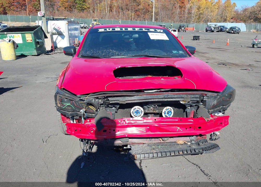 2016 SUBARU WRX PREMIUM VIN: JF1VA1E61G9800713
