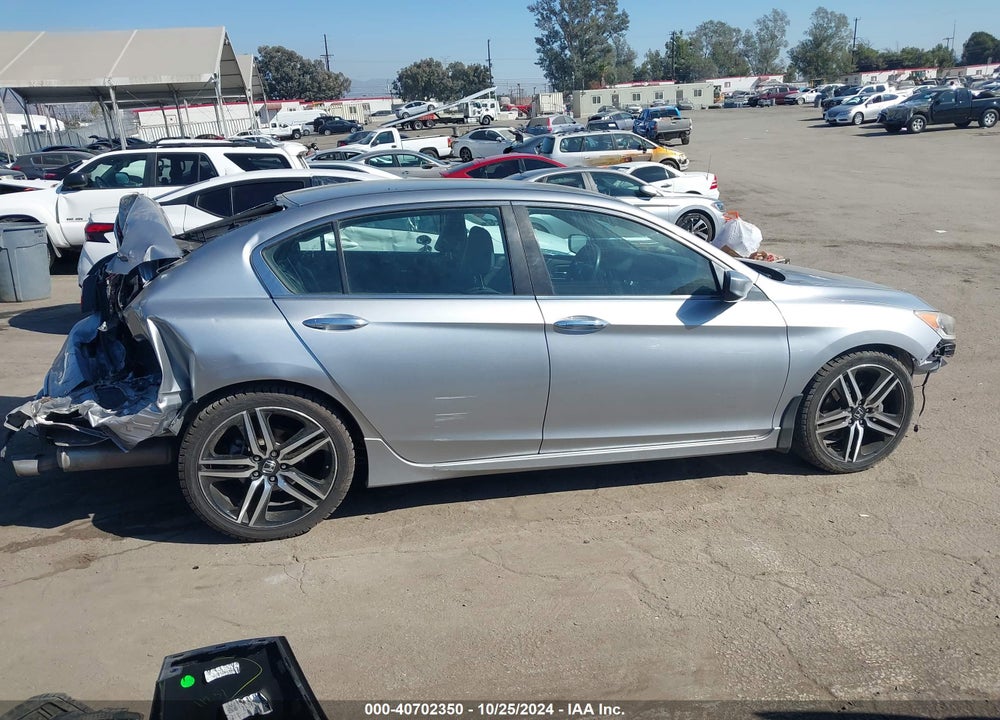 2017 HONDA ACCORD SPORT VIN: 1HGCR2F56HA115694