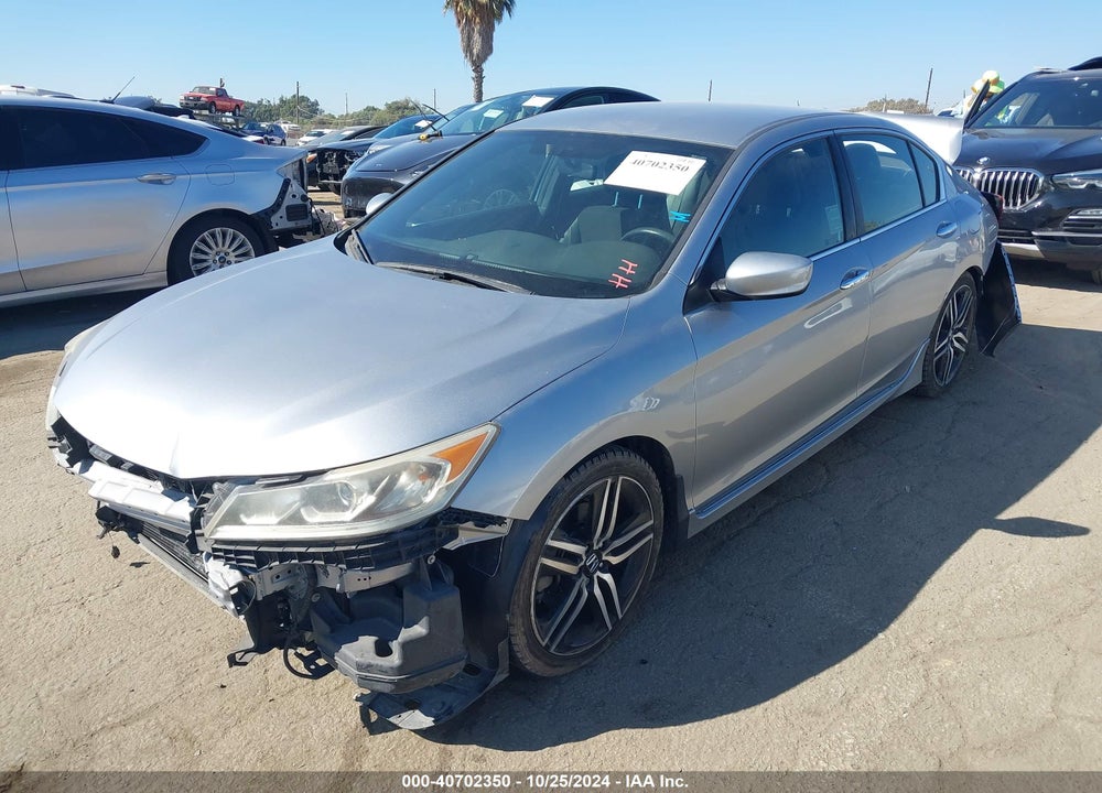 2017 HONDA ACCORD SPORT VIN: 1HGCR2F56HA115694