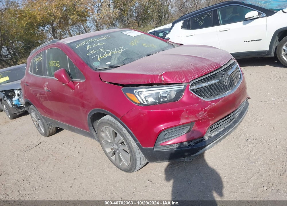 2019 BUICK ENCORE FWD PREFERRED VIN: KL4CJASB9KB706562