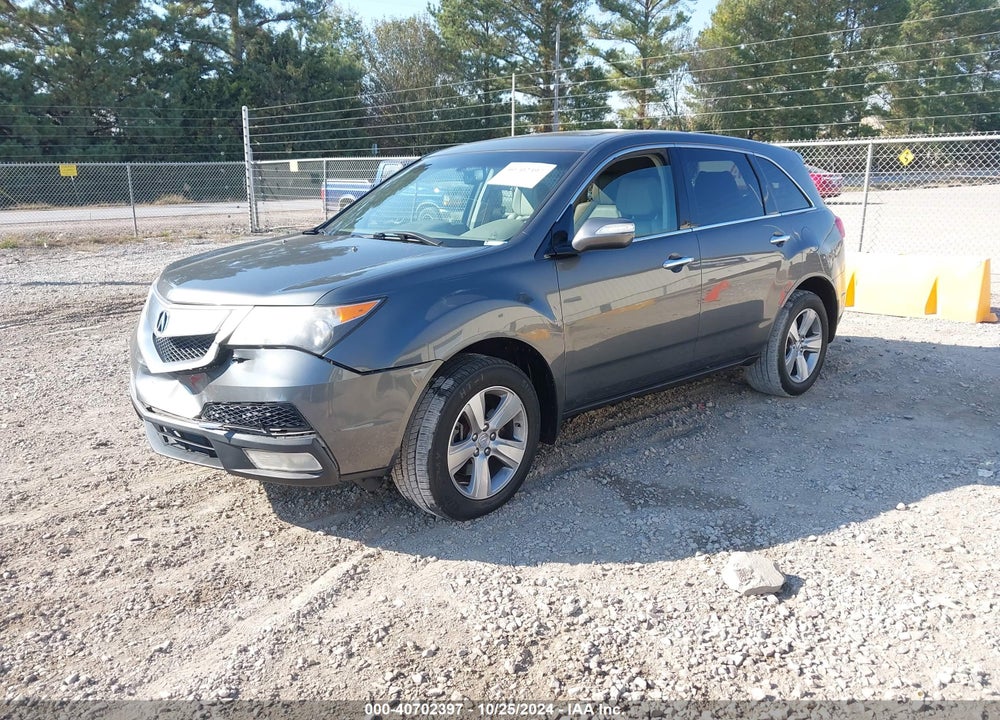 2010 ACURA MDX TECHNOLOGY PACKAGE VIN: 2HNYD2H69AH534374