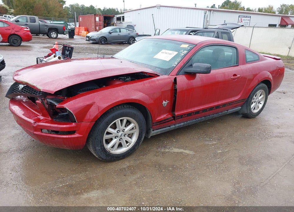 2009 FORD MUSTANG V6/V6 PREMIUM VIN: 1ZVHT80N995136712