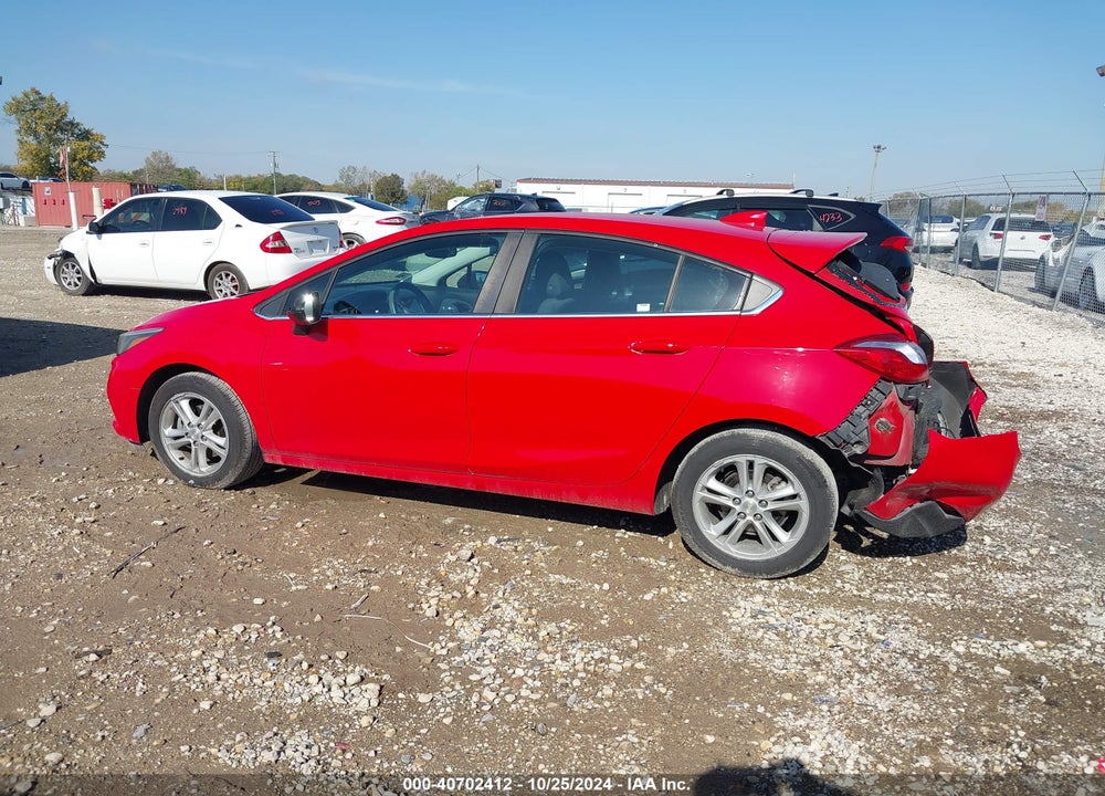 2017 CHEVROLET CRUZE LT AUTO VIN: 3G1BE6SM3HS595159