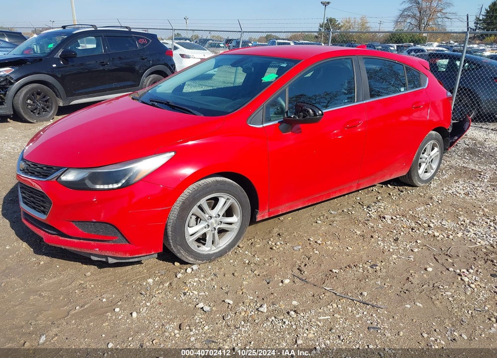 2017 CHEVROLET CRUZE LT AUTO VIN: 3G1BE6SM3HS595159