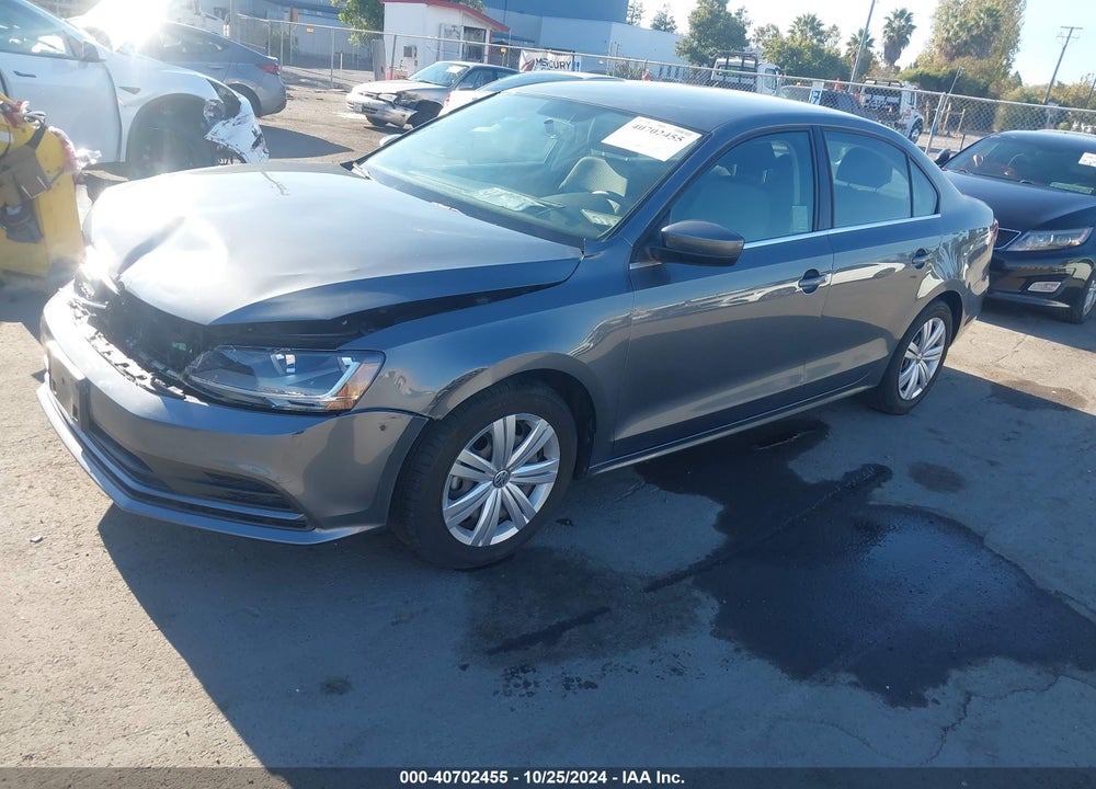 2017 VOLKSWAGEN JETTA 1.4T S VIN: 3VW2B7AJ3HM287553