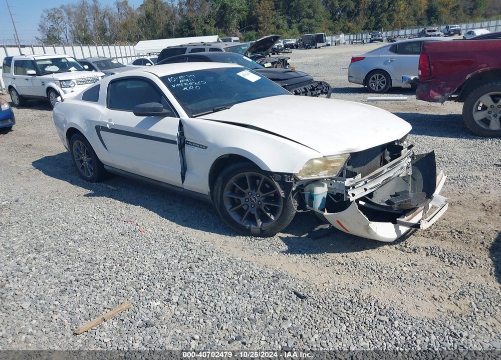 2012 FORD MUSTANG V6 PREMIUM VIN: 1ZVBP8AM1C5258262