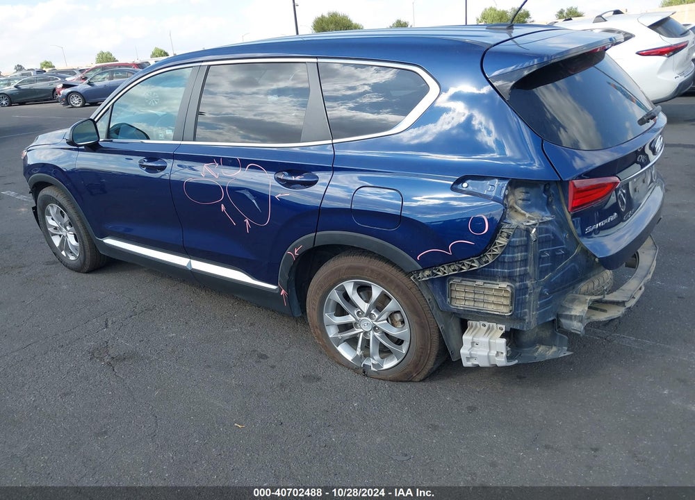 2020 HYUNDAI SANTA FE SE VIN: 5NMS23AD4LH191917