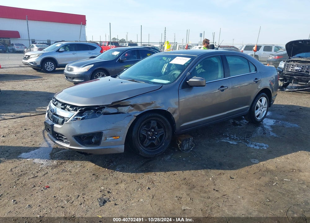 2010 FORD FUSION SE VIN: 3FAHP0HAXAR381424
