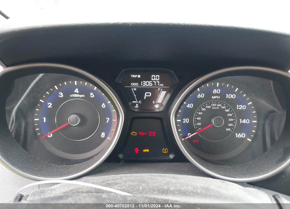 2011 HYUNDAI ELANTRA GLS VIN: 5NPDH4AE6BH049320