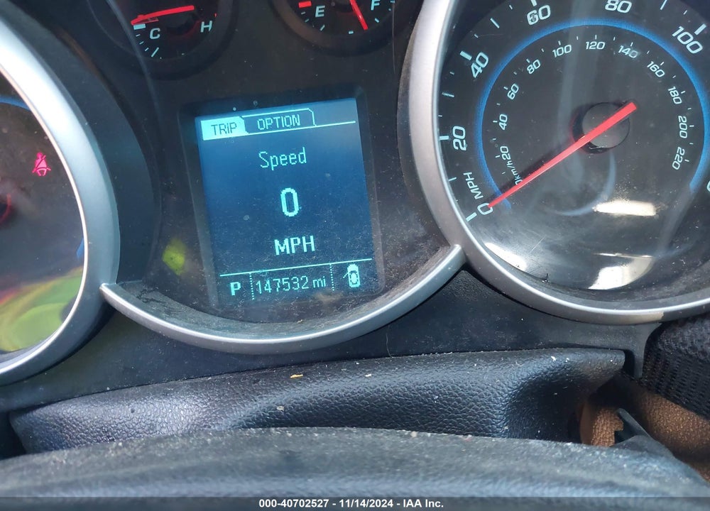 2013 CHEVROLET CRUZE 1LT AUTO VIN: 1G1PC5SBXD7277293