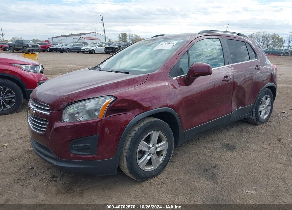 2016 CHEVROLET TRAX LT VIN: 3GNCJLSBXGL245306