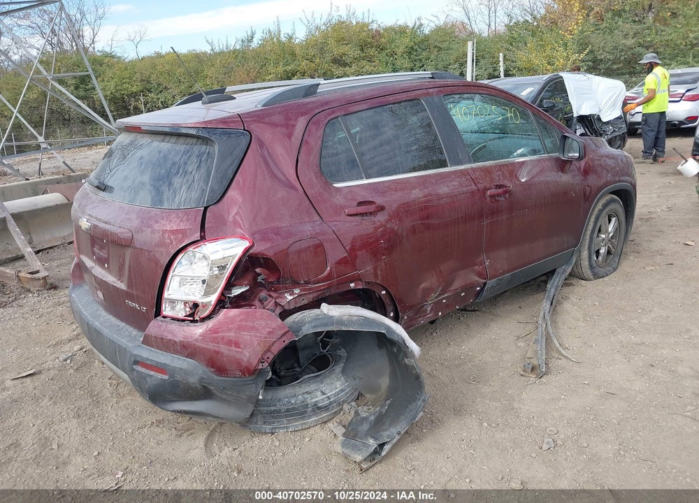 2016 CHEVROLET TRAX LT VIN: 3GNCJLSBXGL245306