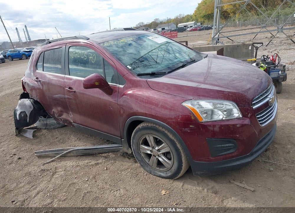 2016 CHEVROLET TRAX LT VIN: 3GNCJLSBXGL245306