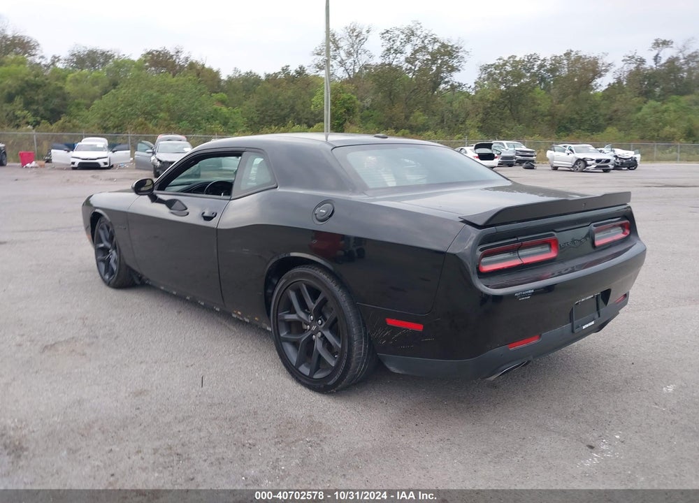2022 DODGE CHALLENGER R/T VIN: 2C3CDZBT6NH195252